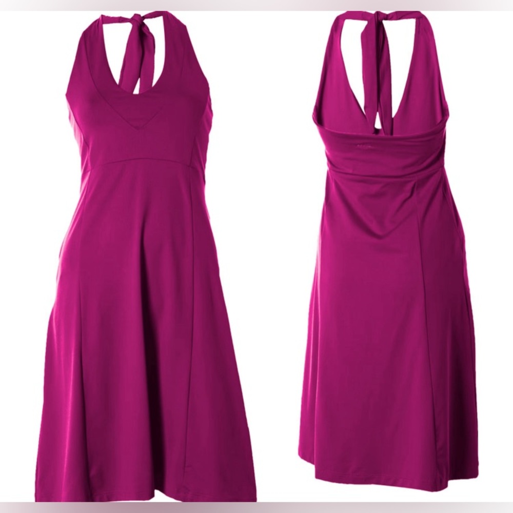 Patagonia Fuchsia Backless Dress